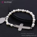 bracelet-47 Xuping Virgin Mary design + bracelet en perles de perles